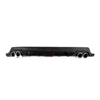 Universele achterdiffuser DPT V-9 (ABS) (mat zwart) foto 1