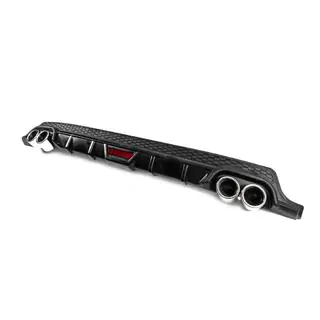 Universele achterdiffuser DPT V-9 (ABS) (mat zwart) foto 4