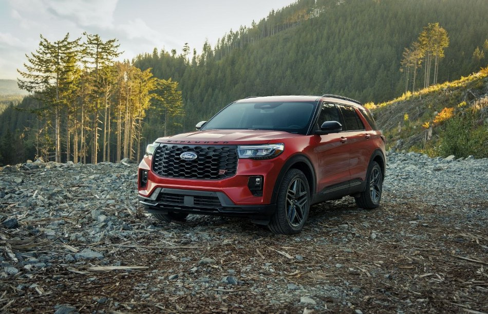 Review van de vernieuwde Amerikaanse SUV Ford Explorer 2024