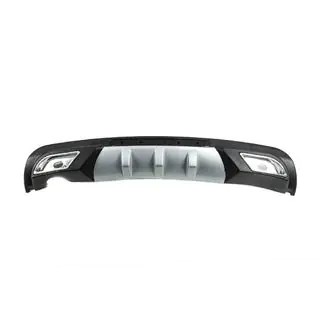 Universele achterdiffuser DPT Sport V-1 (grijs + mat zwart) foto 1
