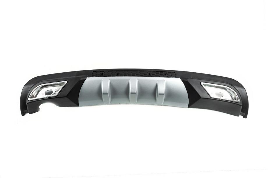 Universele achterdiffuser DPT Sport V-1 (grijs + mat zwart) Foto 1