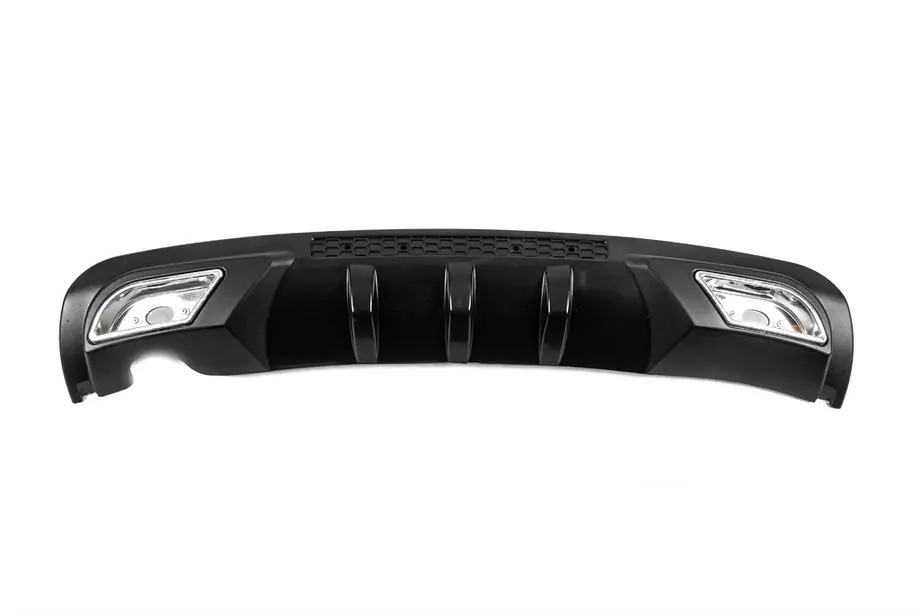 Universele achterdiffuser DPT Sport V-2 (ABS) (hoogglans zwart) Foto 2