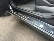 Renault Megane II 2004–2009 Instaplijsten (Carmos, set van 4, staal) foto 1
