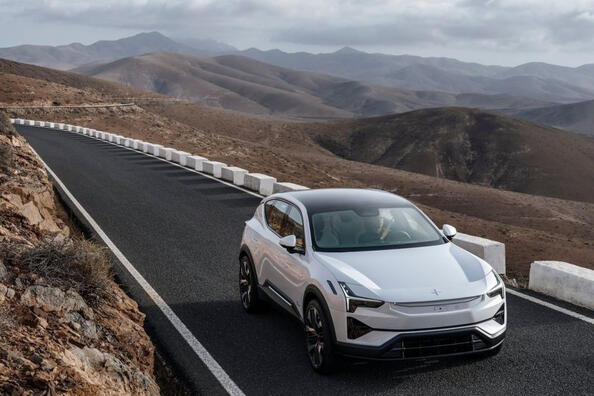 Test van de elektrische crossover Polestar 3