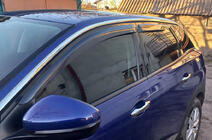 Peugeot 3008 2016–2023 Raamwindschermen (4 st., DPT) foto 2