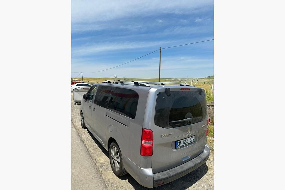 Afsluitbare dwarsstangen voor dakrails met sleutel Skyport (2 stuks) (Alleen voor Skyport-dakrails) Tot 150 cm, grijs Foto 19