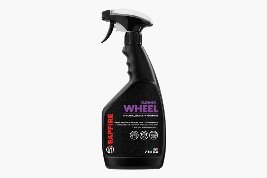 Velgenreiniger voor lichtmetalen en stalen velgen 710 ml SAPFIRE Image