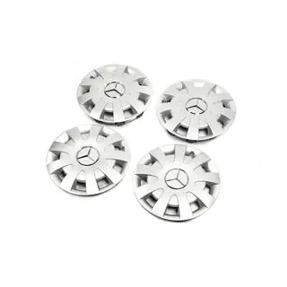 Wieldoppen grijs ABS (1-rings, 4 stuks) foto 2
