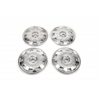 RVS wieldoppen Petals (1-delig, 4 stuks) Mercedes Sprinter W907/W910 2018– foto 1