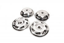Mercedes Sprinter W907/W910 2018– RVS OEM naafdoppen (2-assig, 4 stuks) foto 2