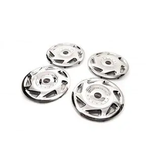 RVS OEM naafdoppen (1-rol, 4 stuks) foto 1