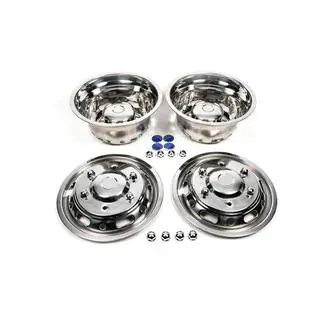 RVS wieldoppen Exclusive V1 (2-delig, set van 4) foto 1