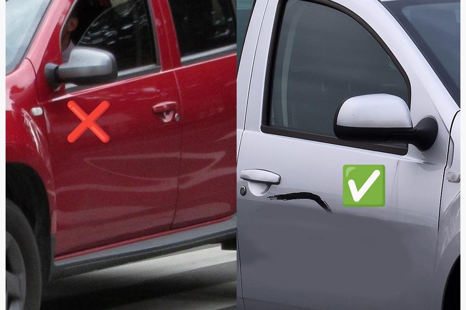 Renault Duster 2008–2017 BMW-Style spiegelkappen (2 stuks) V-1 Foto 4