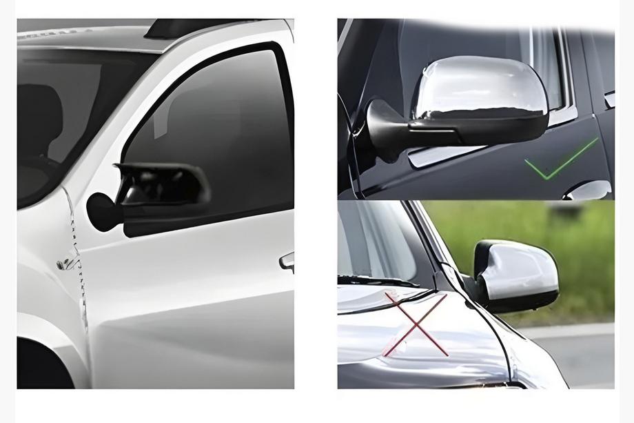 Renault Duster 2008–2017 BMW-Style spiegelkappen (2 stuks) V-1 Foto 3