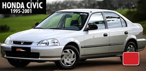 Honda Civic 1995–2001 Spiegelkappen BMW-Style (2 stuks) foto 7