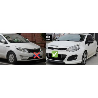 Spiegelkappen BMW-Style (zonder knipperlicht, 2 stuks) Kia Rio 2012–2017 foto 2