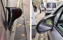 Peugeot 308 2007–2013 Spiegelkappen BMW-Style (2 stuks) foto 2