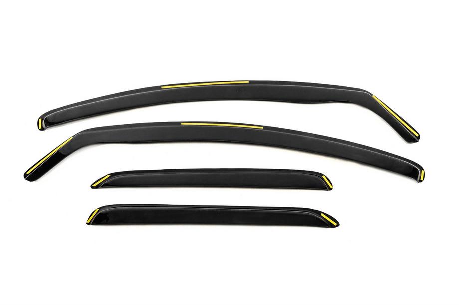 Dacia Duster 2018–2024 Winddeflectors, inbouw (4 stuks, Esa) Image