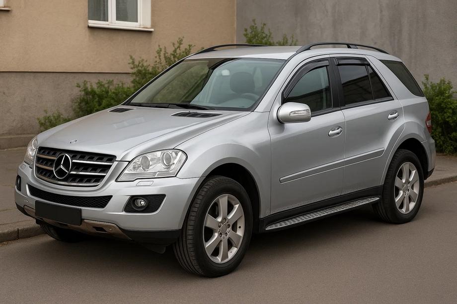 Mercedes ML W164 2005–2011 Winddeflectors, inbouw (4 stuks, Esa) Image