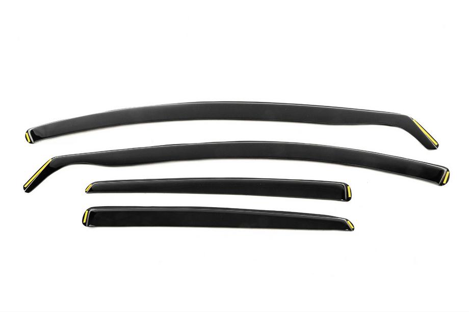Seat Leon 2013–2020 Raamwindschermen, in-channel (HB, halftransparant, 4 stuks, Esa) Image