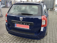 Dacia Logan MCV 2013–2020 Achterbumperbeschermer (ABS, Esa) foto 3