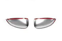 Fiat 500/500L 2013–2022 RVS spiegelkappen (2 stuks, Carmos) foto 4