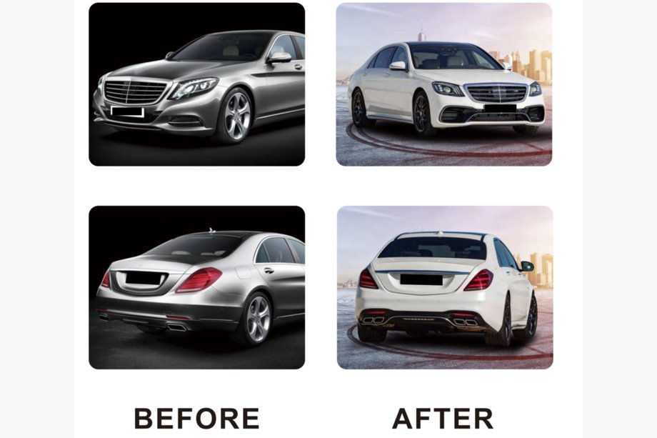 Mercedes S-Class W222 2013–2022 Faceliftset S63 AMG-2018 Image
