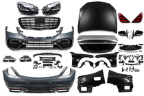 Mercedes S-class W221 2005–2013 Facelift kit voor W222 AMG S63 foto 2