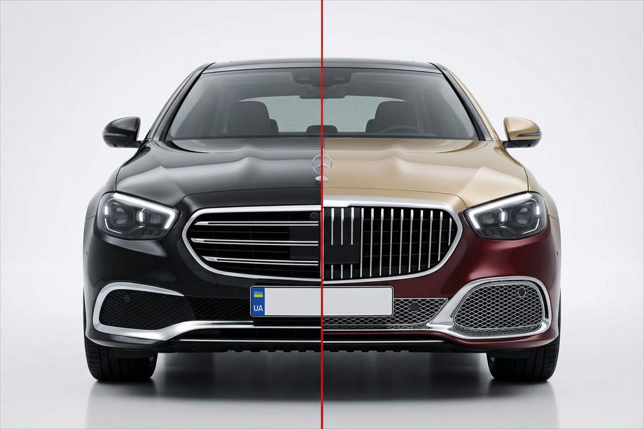 Mercedes E-class W213 2016–2023 Maybach bodykit-set (voor 2020-2024) Image