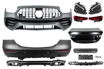 Mercedes E-class W213 2016–2023 AMG E63 2024 restyling kit foto 2