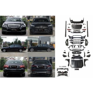 Facelift set voor W213 AMG-Line 2024 Mercedes E-klasse W212 2009–2016