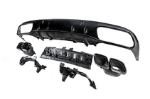 Mercedes C-klasse W205 2014–2021 Bodykit met diffuser voor Coupe (AMG C63-designs 2018-2021) foto 8