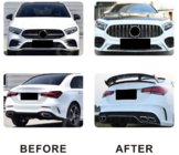 Mercedes A-Klasse W177 2018– AMG A45 bodykit (type-B) foto 1