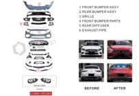 Mercedes CLS C257 2018– AMG GTS63 bodykitset foto 28