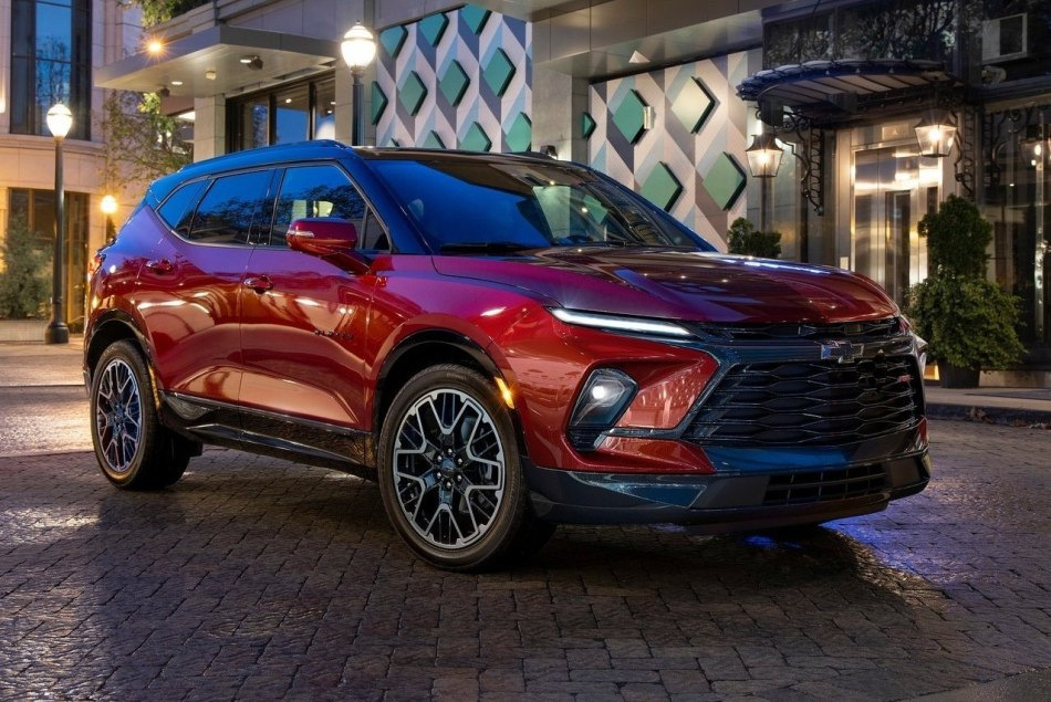 Vernieuwde Chevrolet Blazer-crossover