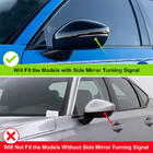 Honda Civic HB 2021– Spiegelkappen BMW-Style (2 stuks) foto 8
