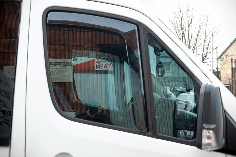 Mercedes Sprinter W906 2006–2018 Raamdeflectors, inbouw (semi-transparant, 2 st., Cagatay) Image