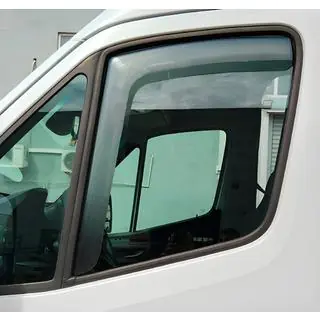 Raamdeflectors, inbouw (semi-transparant, 2 st., Cagatay)