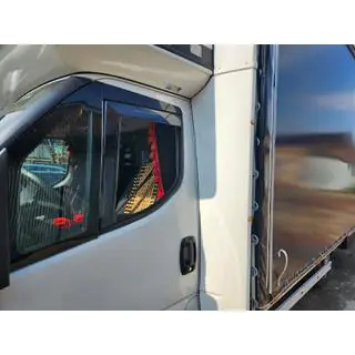 Raamdeflectors, inbouw (semi-transparant, 2 st., Cagatay) Iveco Daily 2014– foto 2