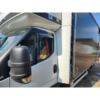Raamdeflectors, inbouw (semi-transparant, 2 st., Cagatay) Iveco Daily 2014– foto 4