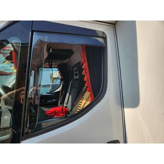 Raamdeflectors, inbouw (semi-transparant, 2 st., Cagatay) foto 1