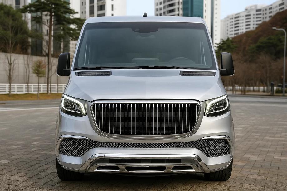 Mercedes Sprinter W907/W910 2018– Voorbumper met grille (Maybach) Image