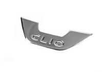 Renault Clio IV 2012–2019 Carmos sierlijst voor voorlogo (RVS) foto 3
