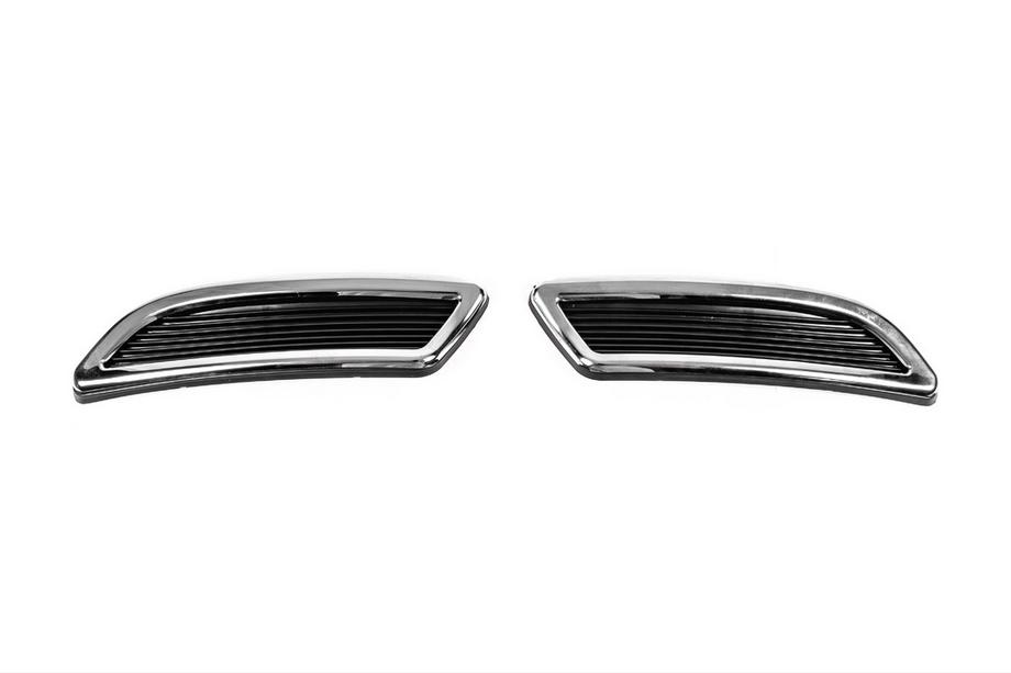 Renault Megane IV 2016–2025 Uitlaat-imitatie sierstukken Carmos (2 stuks, ABS+roestvrij staal) Image