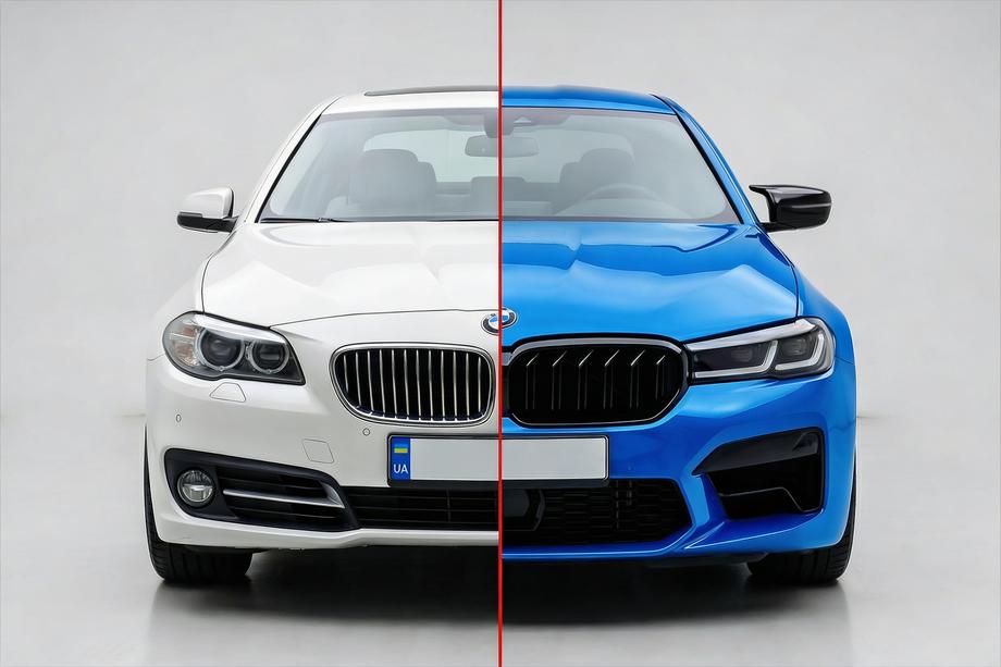 BMW 5 Serie F10/F11 2010–2016 Facelift ombouwset voor G30 M5 2021 Image