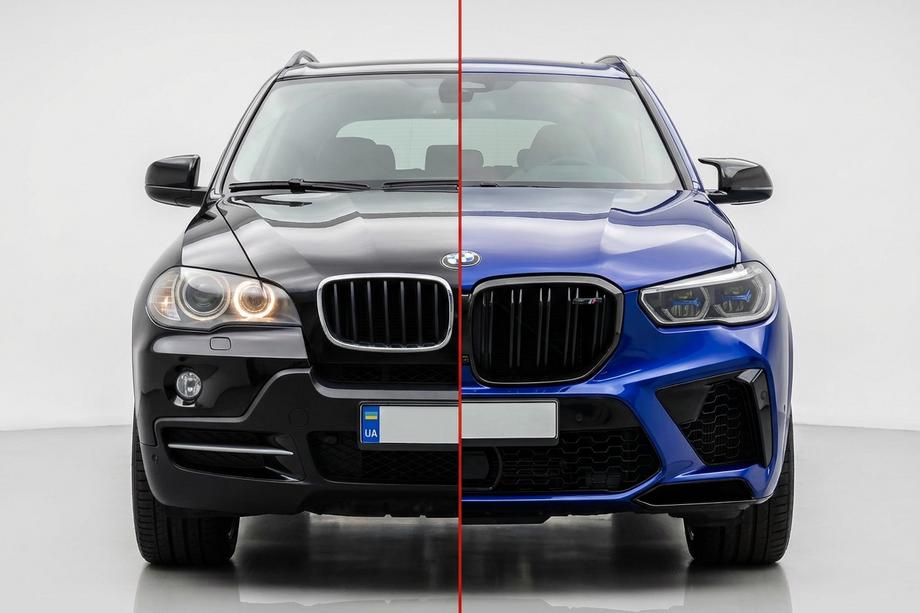 BMW X5 E70 2007–2013 Facelift ombouwset voor X5M F95 2019 Image