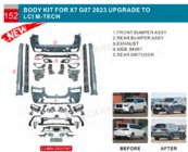 BMW X7 G07 2019– M-Performance bodykitset met grille (2023+) foto 2