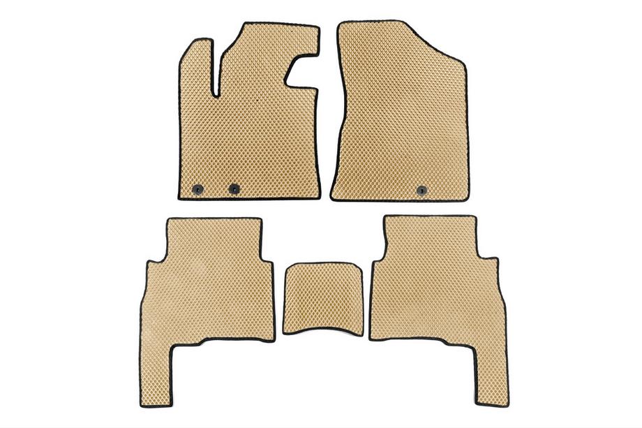 Kia Sorento II XM 2009–2014 Automatten 2009-2012 (EVA, beige) Image
