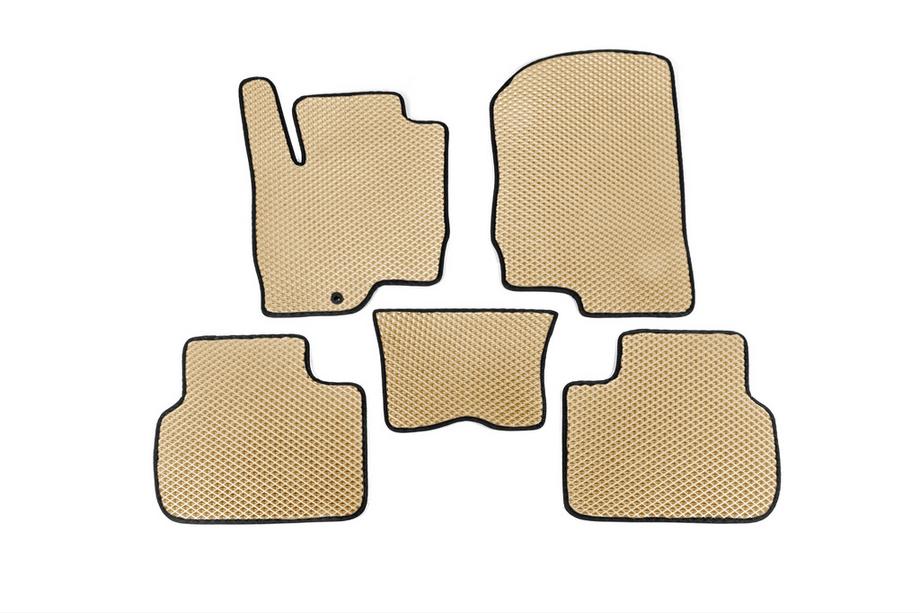 Mitsubishi Colt 2004–2012 EVA automatten (Beige) Image