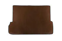 Toyota Land Cruiser Prado 150 2009–2023 Kofferbakmat voor 7-zitter EVA (Bruin) foto 1
